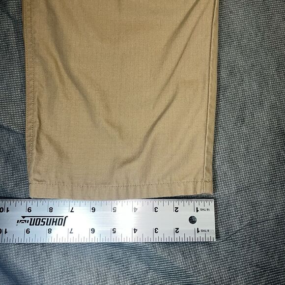 5.11 Tactical Stryke Pants Men 40x32 Brown Khaki Cargo Ripstop Utility Elastic - Picture 15 of 16